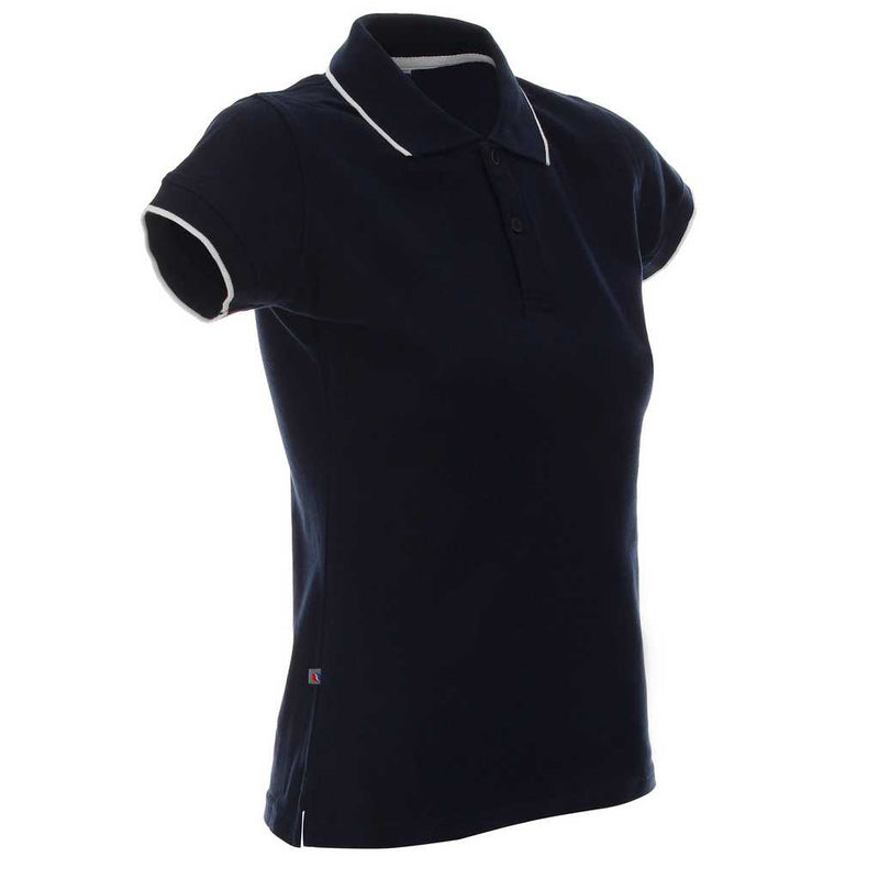 Promotivna ženska polo majica Ladies' line, 200 g/m2, navy plave boje, za tisak ili vez loga | Poslovni pokloni