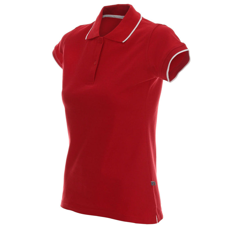 Promidžbena ženska polo majica Ladies' line, 200 g/m2, crvene boje | Poslovni pokloni