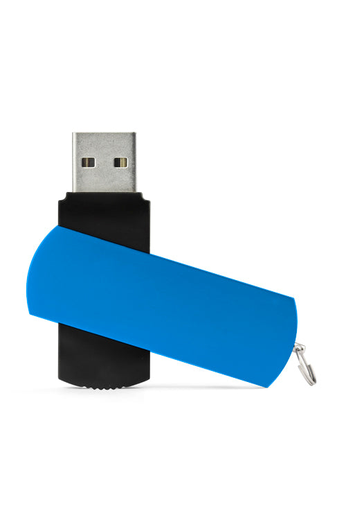 Poslovni pokloni | Promo pokloni | Promotivni USB stick Allu 8GB za tisak logotipa, plave boje