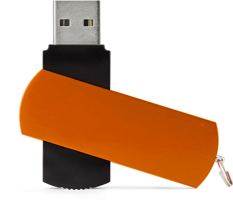 Poslovni pokloni | Promo pokloni | Promotivni USB stick Allu 8GB za tisak logotipa, narančaste boje