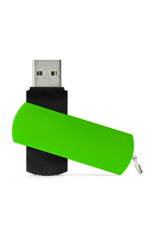 Poslovni pokloni | Promo pokloni | Promotivni USB stick Allu 8GB za tisak logotipa, boje zelene limete