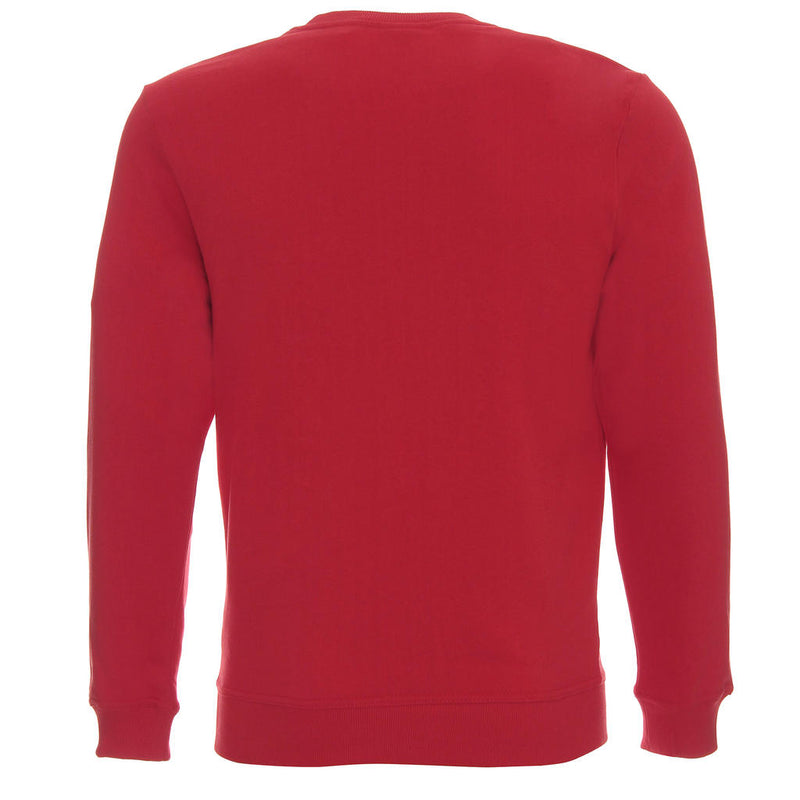 Poslovni pokloni | Reklamna muška majica dugih rukava G600, 260g/m2, za tisak logotipa, crvene boje