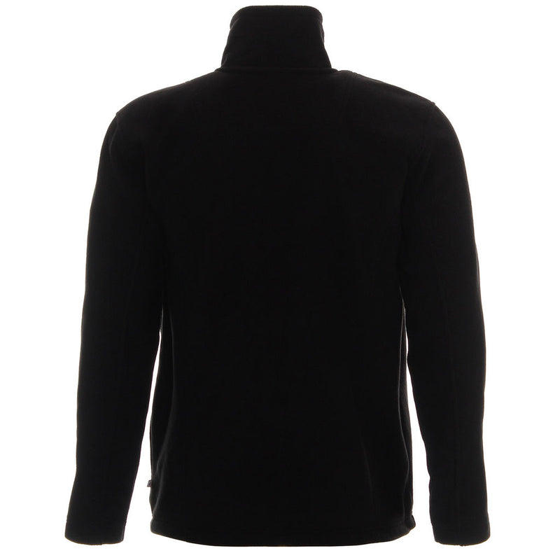 Poslovni pokloni | Promo pokloni | Reklamna muška flis majica Double, 280 g/m2, za tisak ili končani strojni vez logotipa, crne boje