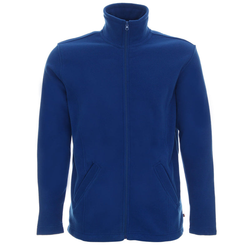 Poslovni pokloni | Promo pokloni | Promotivna muška flis majica Double, 280 g/m2, za tisak ili končani strojni vez logotipa, royal plave boje