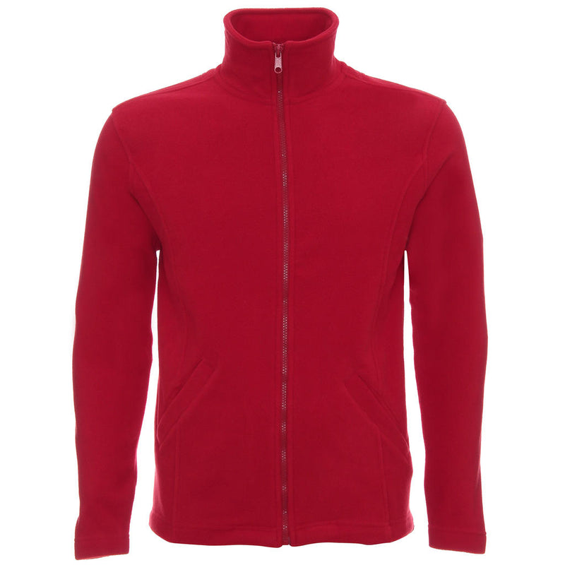 Promotivna muška flis jakna G700, 250g/m2, crvene boje | Poslovni pokloni
