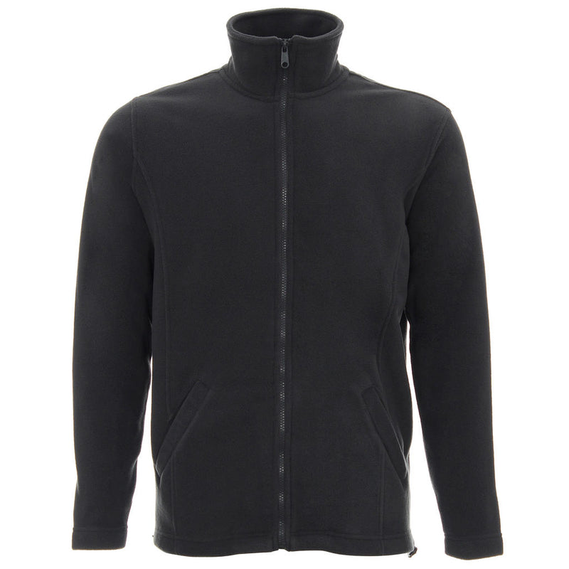 Promotivna muška flis jakna G700, 250g/m2, grafitne boje | Poslovni pokloni