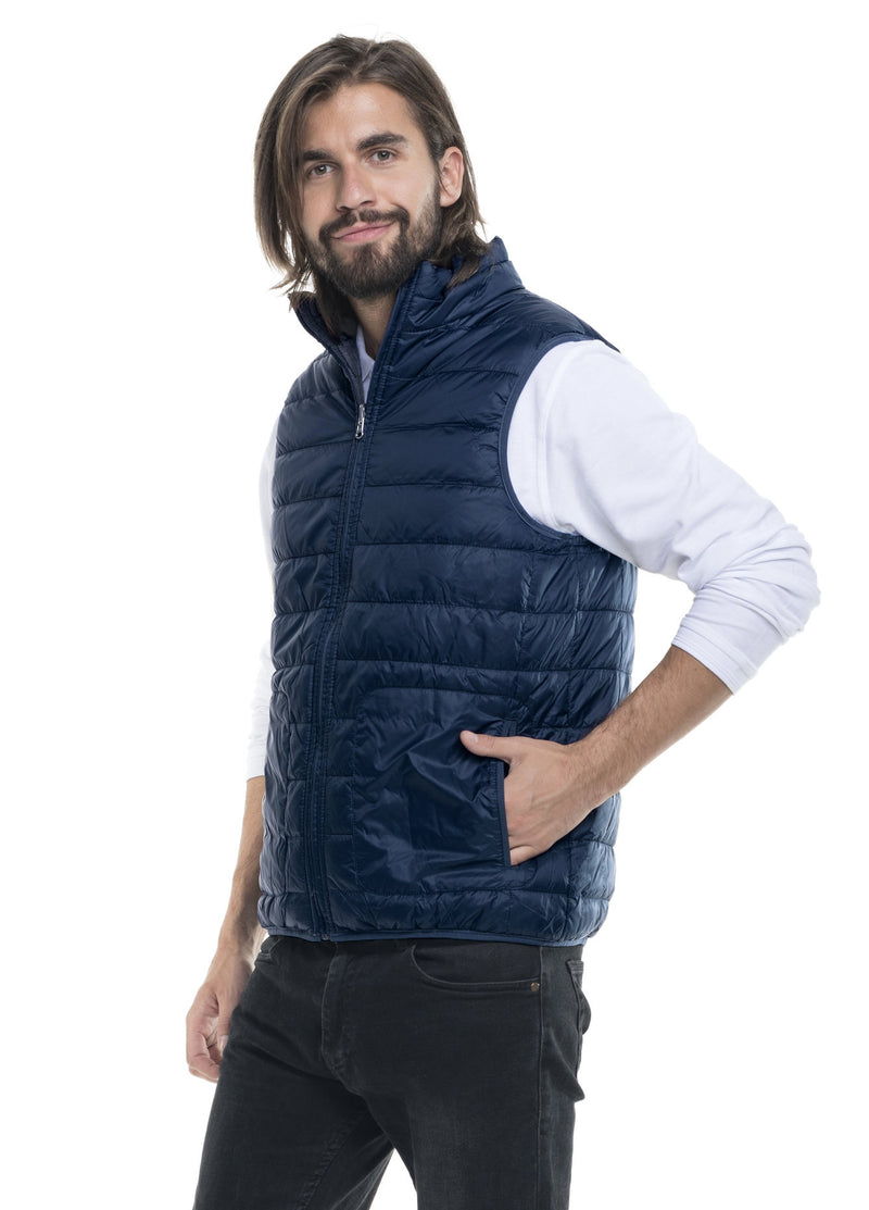 Promotivni prošiveni muški prsluk s dva lica | Poslovni pokloni