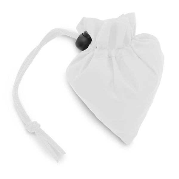 Promotivna sklopiva kupovna vrećica 190T bijele boje | Poslovni pokloni | Promo pokloni | Reklamni pokloni