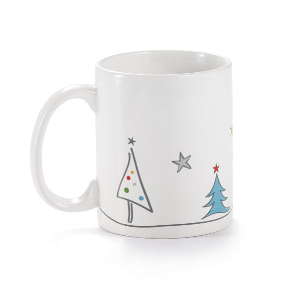 Promotivna keramička šalica s Božićnim motivima | Poslovni pokloni | Promo pokloni