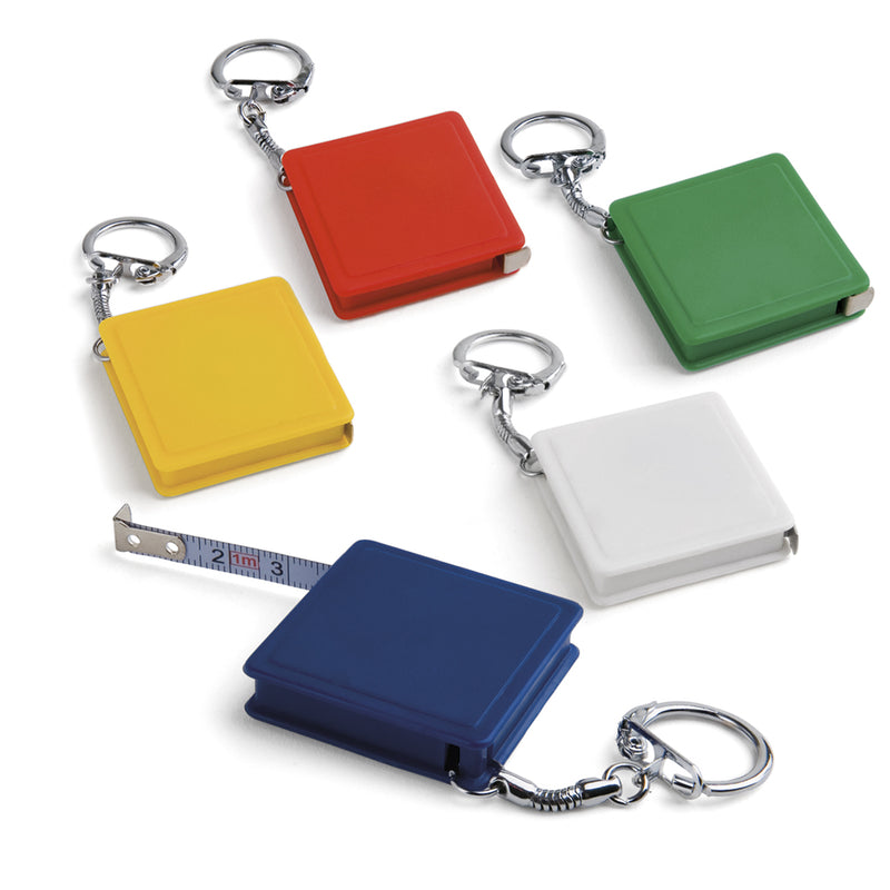 Promotivni metar sa privjeskom za ključeve, 1m | Poslovni pokloni