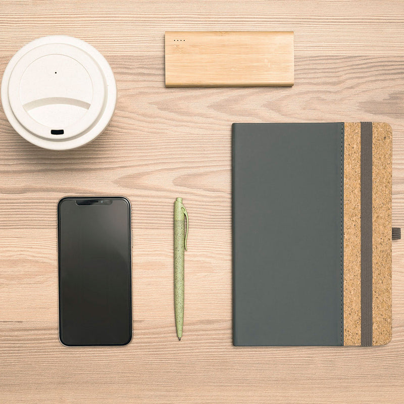 Promotivna prijenosna baterija od bambusa 5.000 mAh | Poslovni pokloni