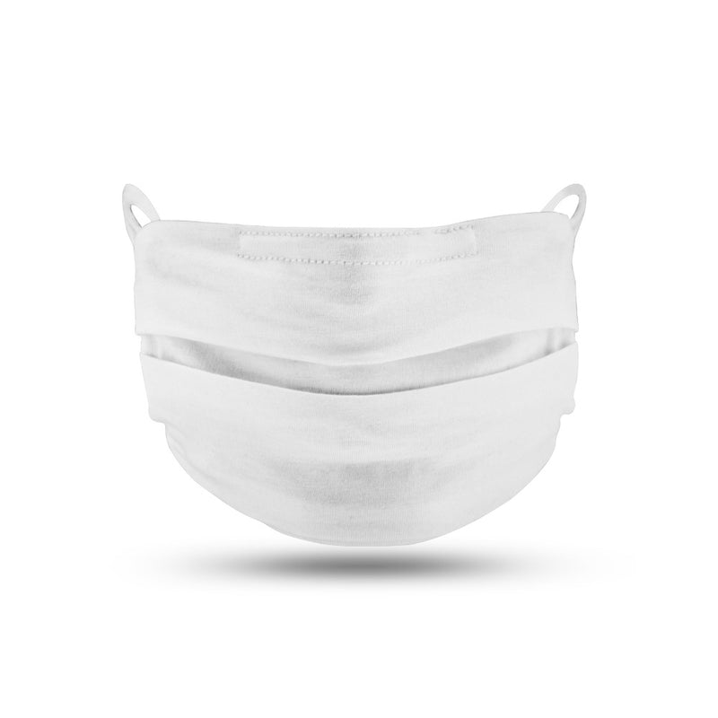Promotivna tekstilna maska za višekratnu uporabu bijele boje | Poslovni pokloni | Rekalmni pokloni