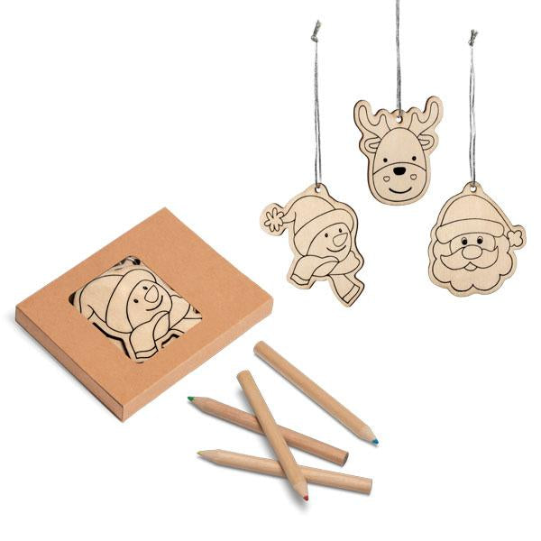 Promotivni set za bojanje s Božićnim motivima | Poslovni pokloni | Reklamni pokloni