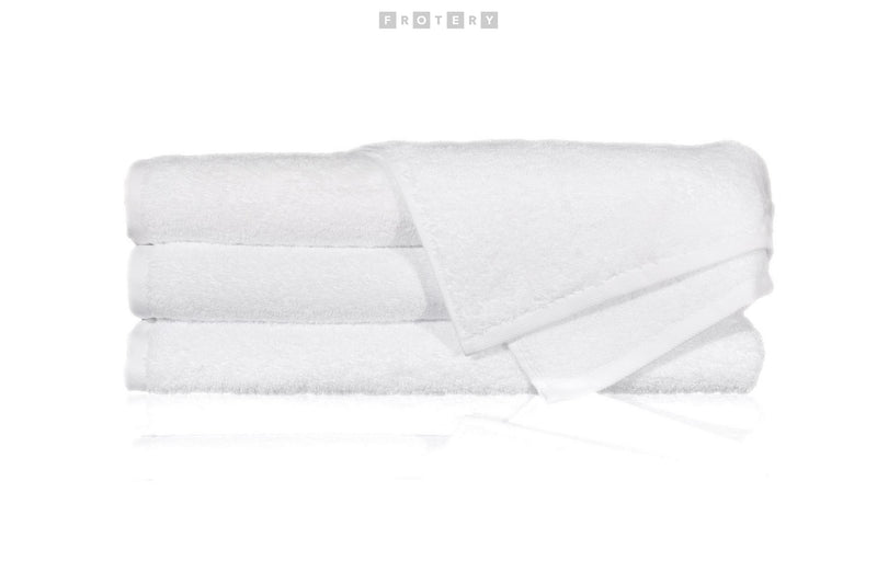 Promotivni ručnik za plažu 450 g/m2, bijele boje | Poslovni pokloni