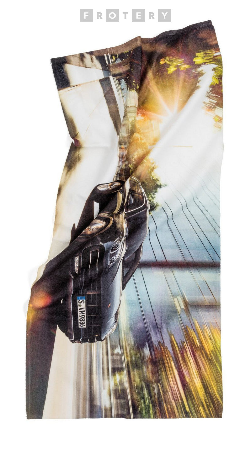 Ručnici s tiskom logotipa u boji, 400 g/m2, 70x140 cm | Poslovni pokloni