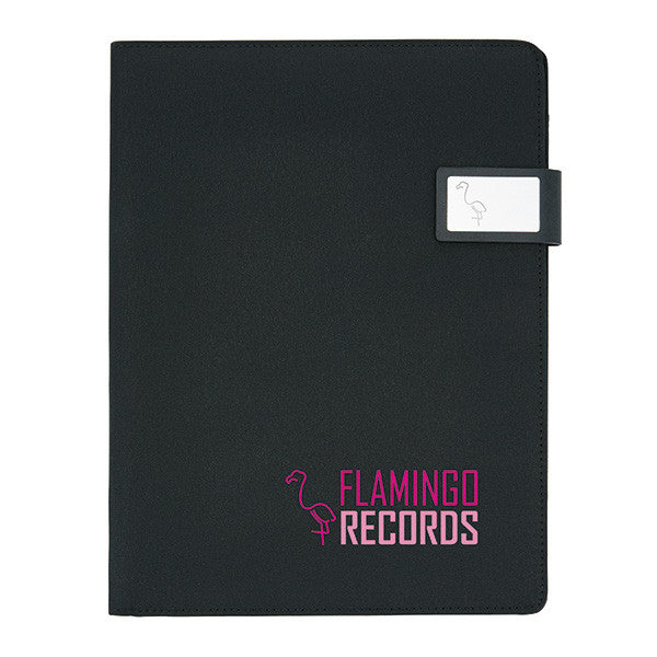 Promotivna poslovna mapa / portfelj Tech | Poslovni pokloni - crni