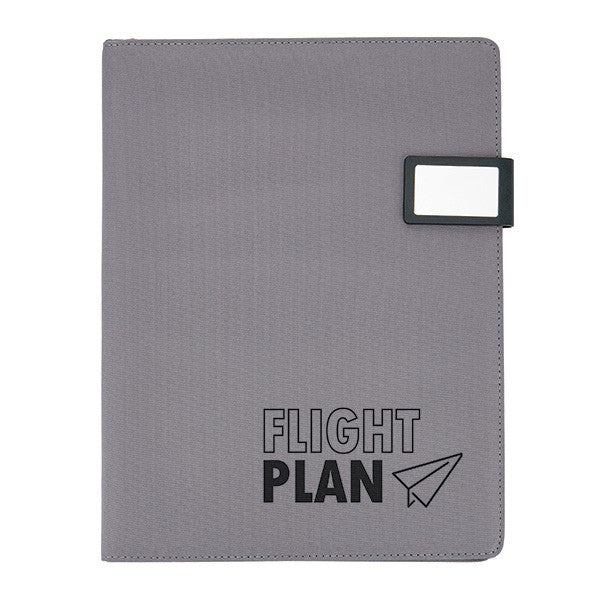 Promotivna poslovna mapa / portfelj Tech | Poslovni pokloni - sivi