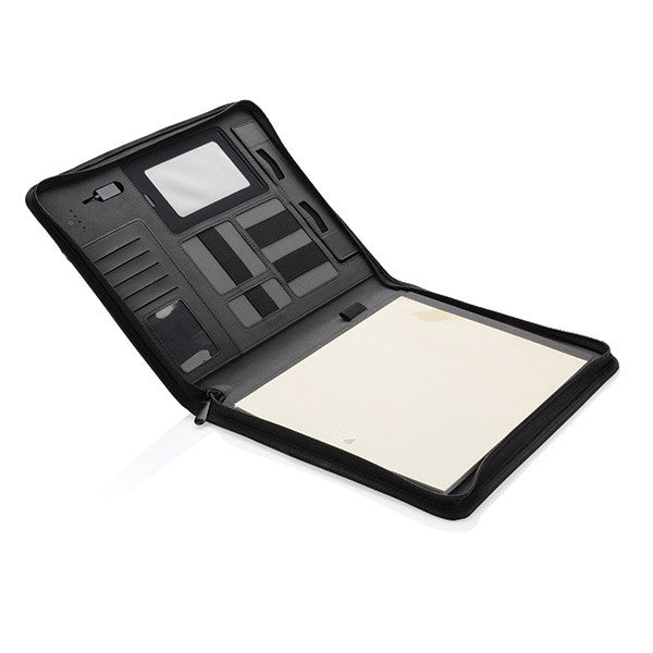 Tech reklamna poslovna mapa sa rezervnom baterijom / powerbankom