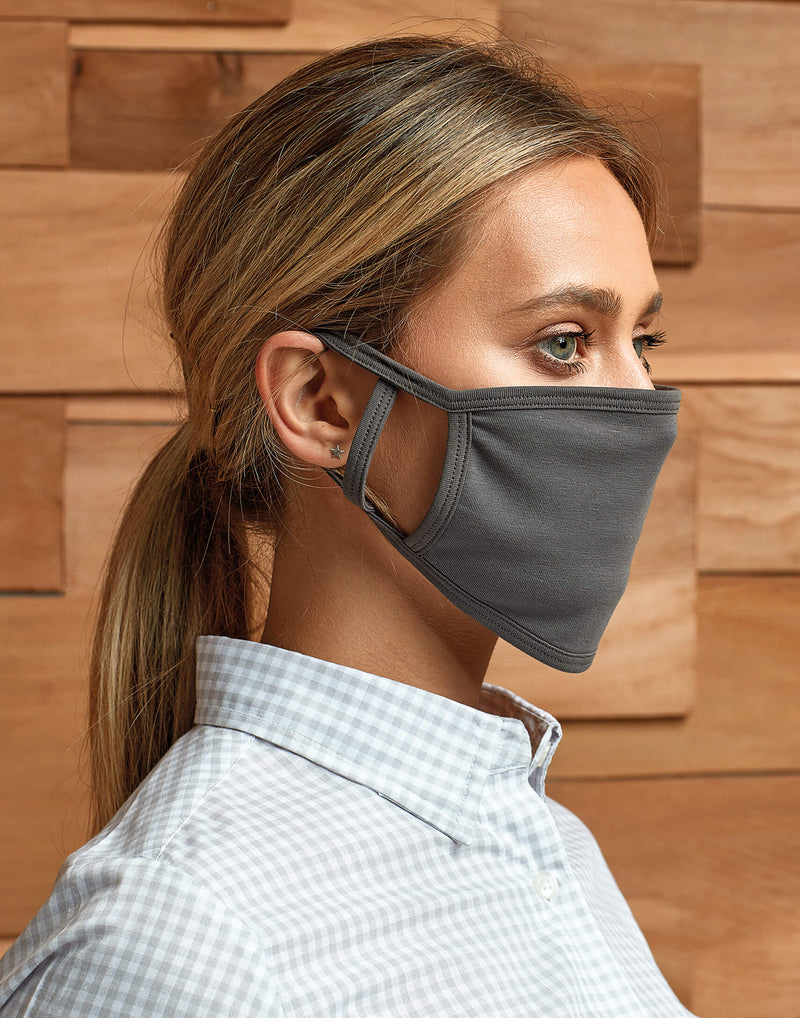 Dvoslojna maska za lice s antimikrobnim premazom