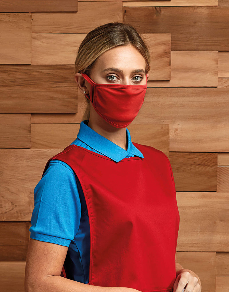 Dvoslojna maska za lice s antimikrobnim premazom