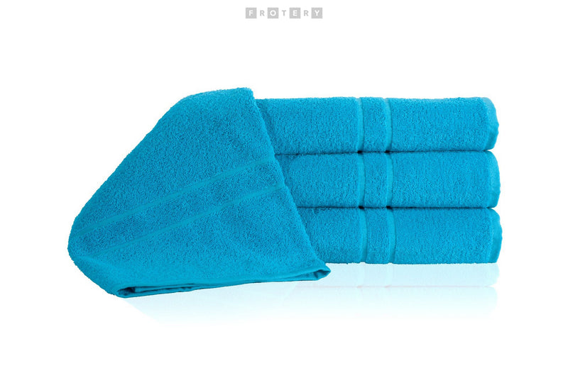 Promotivni ručnik Quality 400g/m2, 70x140 cm, tirkizne boje | Poslovni pokloni