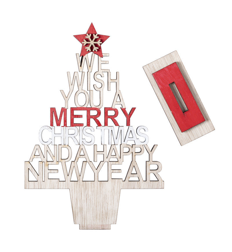 Promotivna stolna božićna dekoracija u obliku drvca | Poslovni pokloni