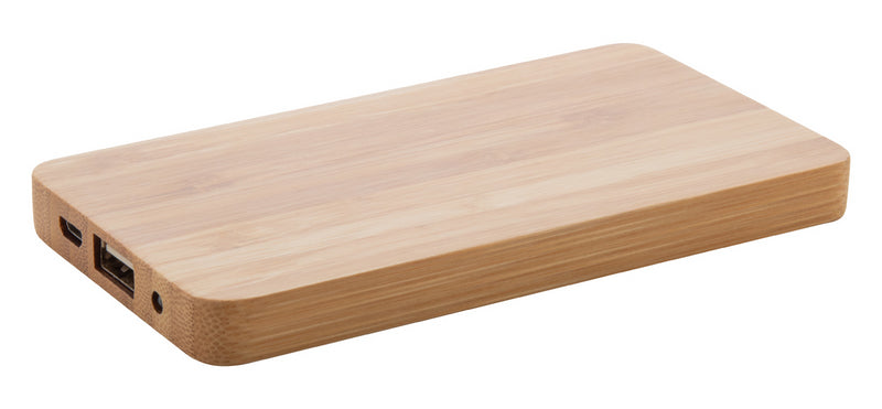 Promotivni 4.000 mAh power bank od bambusa | Poslovni pokloni