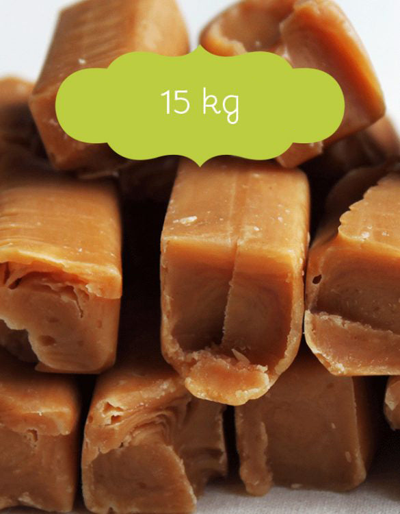 Poslovni pokloni | Promo pokloni | Promotivna karamela mliječna u omotu s tiskom logotipa 15 kg