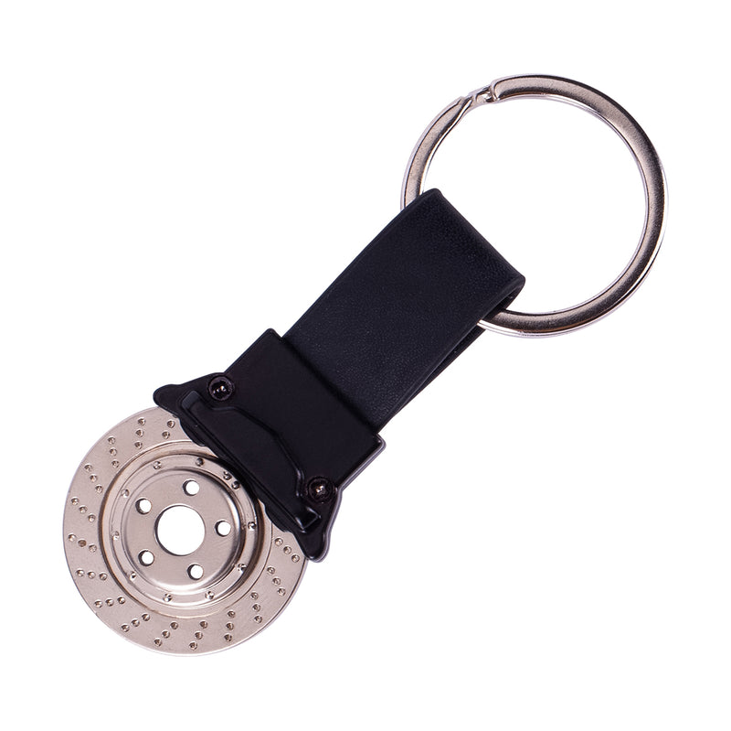Promo privjesak za ključeve u obliku disk kočnice, za tisak loga | Poslovni pokloni