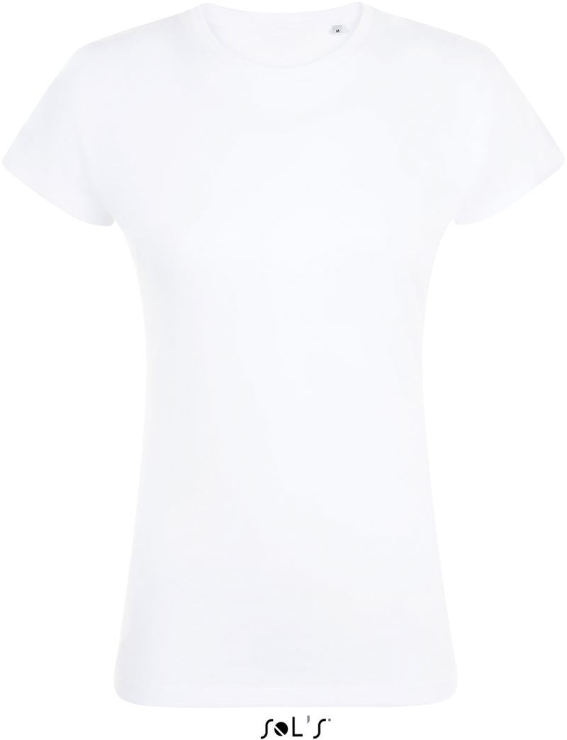 Promotivna ženska T-Shirt sublimacijska majica SOL'S Magma Women bijele boje | Poslovni pokloni | Promo pokloni