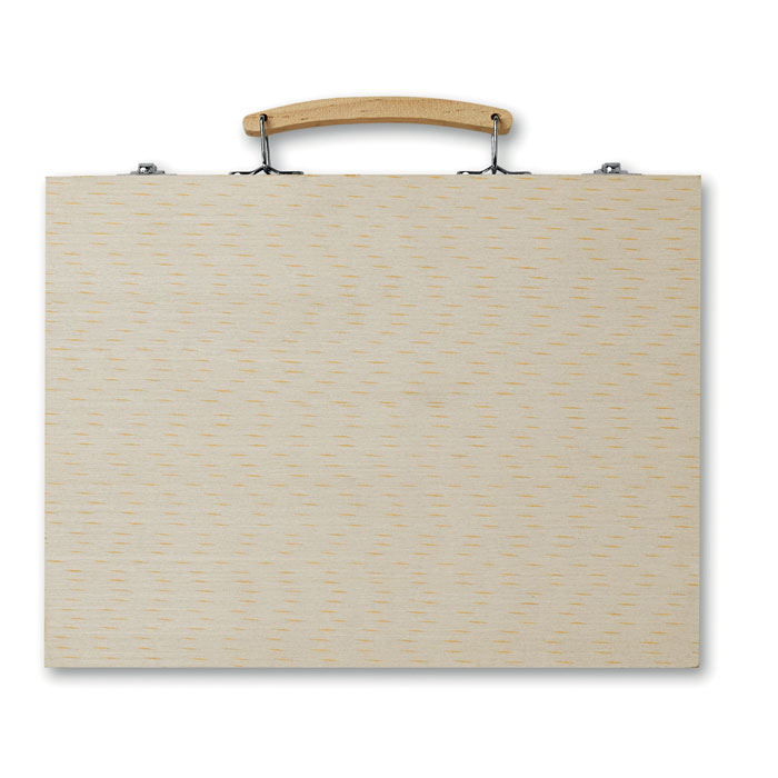 Reklamni set za crtanje u drvenoj kutiji | Poslovni pokloni | Promo pokloni