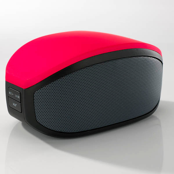 Promotivni bežični 2 x 3W zvučnik SURROUND, ružičaste boje | Poslovni pokloni
