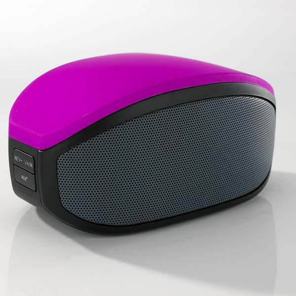 Promotivni bežični 2 x 3W zvučnik SURROUND, ljubičaste boje | Poslovni pokloni