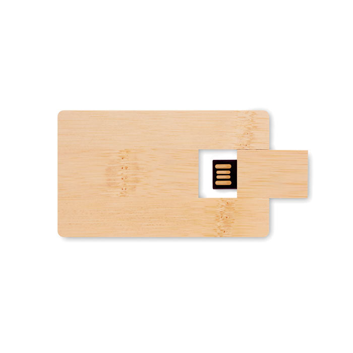 Promidžbena USB memorija u kućištu od bambusa, 16Gb | Poslovni pokloni