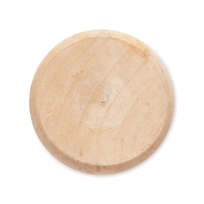 Promotivne Božićne lampice Niz od 50 LED lampica u toplom žutom svjetlu na drvenom kolutu. Duljina: 5m. 3 AA baterije nisu uključene.