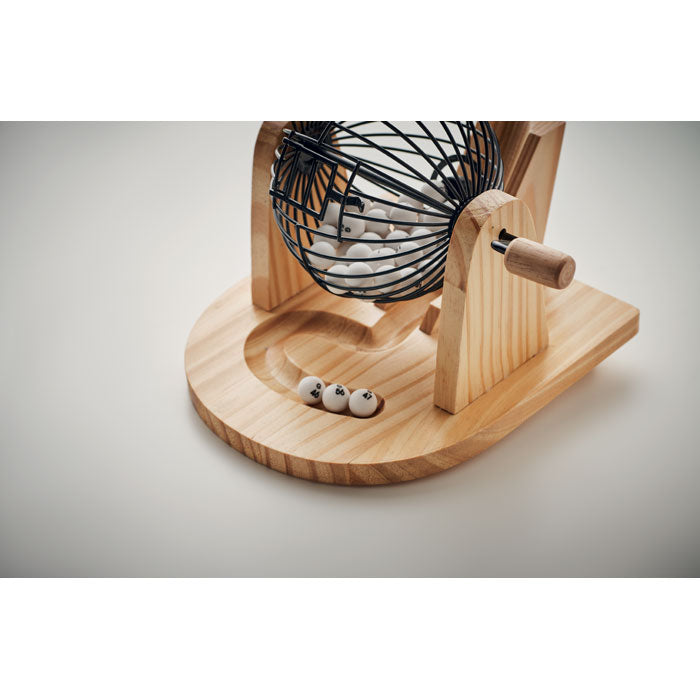 Promotivni set za igru bingo od bambusa za tisak logotipa | Poslovni pokloni