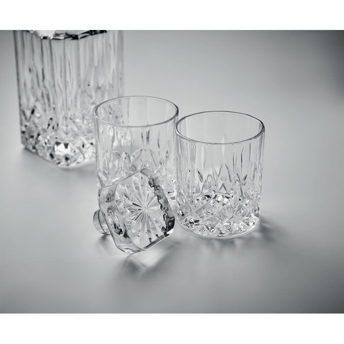 Promotivni luksuzni set za viski u drvenom sanduku | Poslovni pokloni s laserskom gravurom logotipa