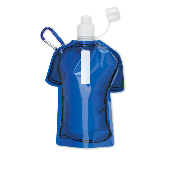 Promidžbena sklopiva boca u obliku majice sa karabinerom, 480 mL