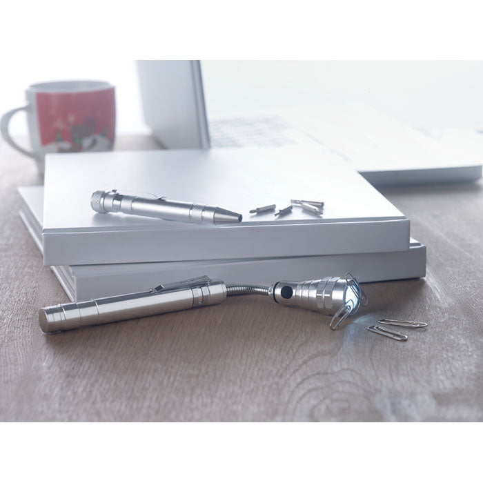 Promotivni set alata sa svjetiljkom sa tiskom loga | Poslovni pokloni | Promo pokloni