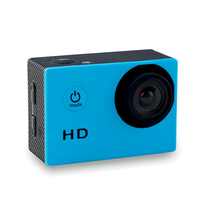 Reklamna digitalna sportska kamera tirkizna | Poslovni pokloni | Promo pokloni