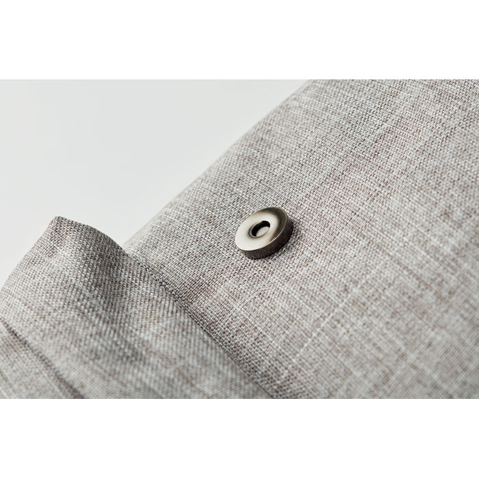 Reklamni laptop ruksak sa remenjem za zatvaranje, sive boje | Poslovni pokloni