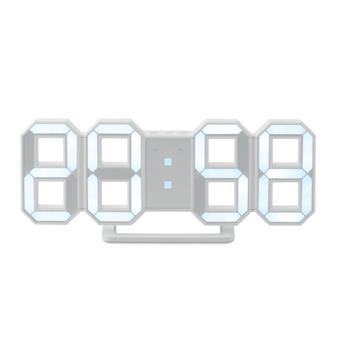 Promotivni digitalni LED sat s budilicom, za tisak loga | Poslovni pokloni