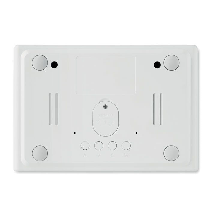 Reklamna vremenska stanica s bežičnim punjačem | Poslovni pokloni