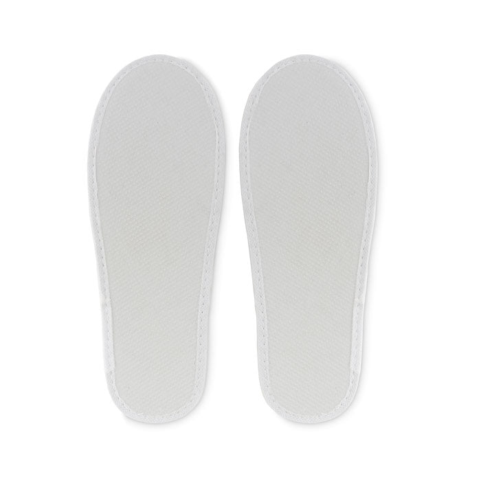 Reklamne hotelske papuče u vrećici, bijele boje | Poslovni pokloni