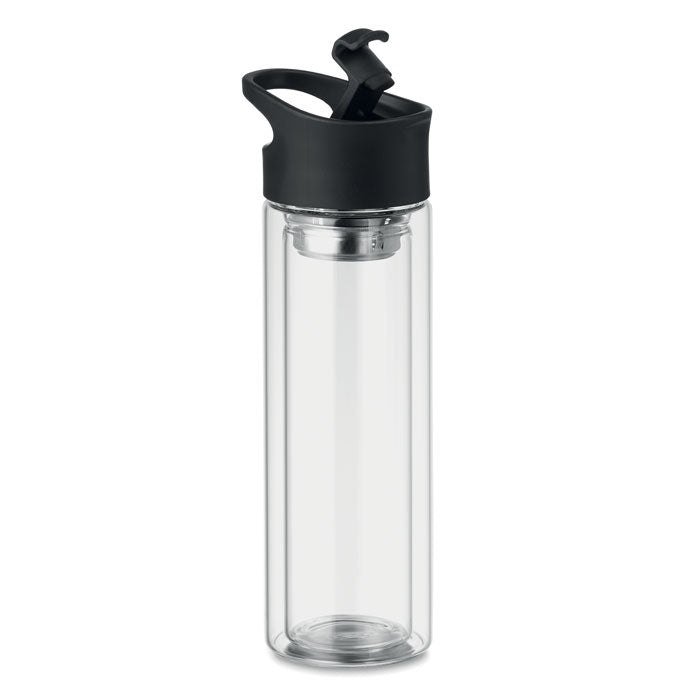 Promotivna staklena boca s dvostrukom stijenkom, 380 ml | Poslovni pokloni