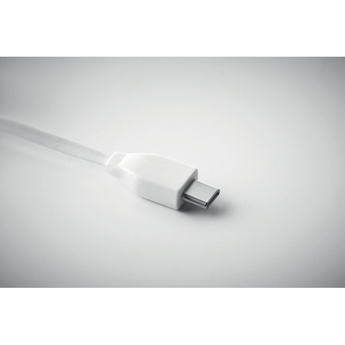 Promotivni 3-u-1 punjač i privjesak od bambusa | Poslovni pokloni