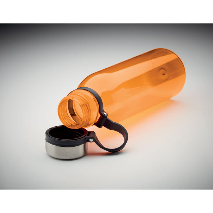 Promotivna eko boca od recikliranog PET materijala, 780ml, narančaste boje, za tisak loga | Poslovni pokloni