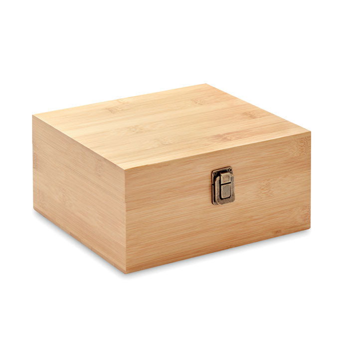 Luksuzni promotivni set za viski u kutiji od bambusa | Poslovni pokloni