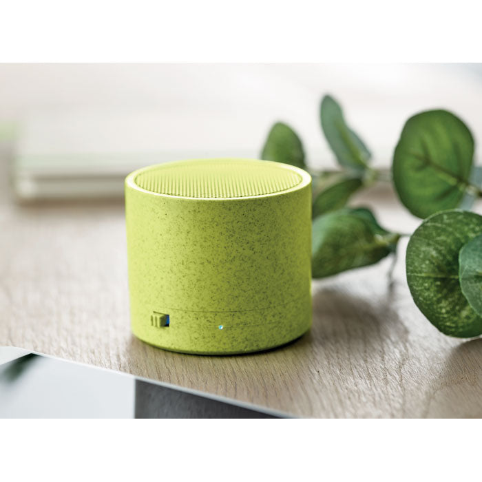 Reklamni eko 3W zvučnik zelene boje | Poslovni pokloni | Promo pokloni | Promidžbeni pokloni