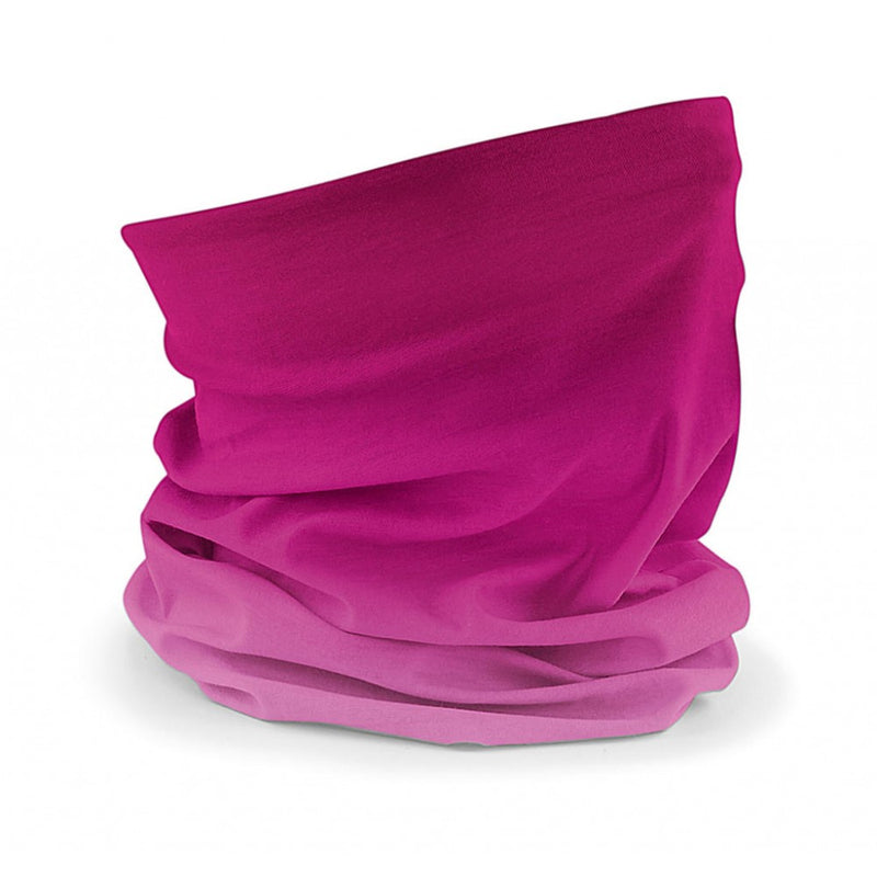 Promotivni višenamjenski šal buff Morf™ Ombre, ružičaste boje | Poslovni pokloni